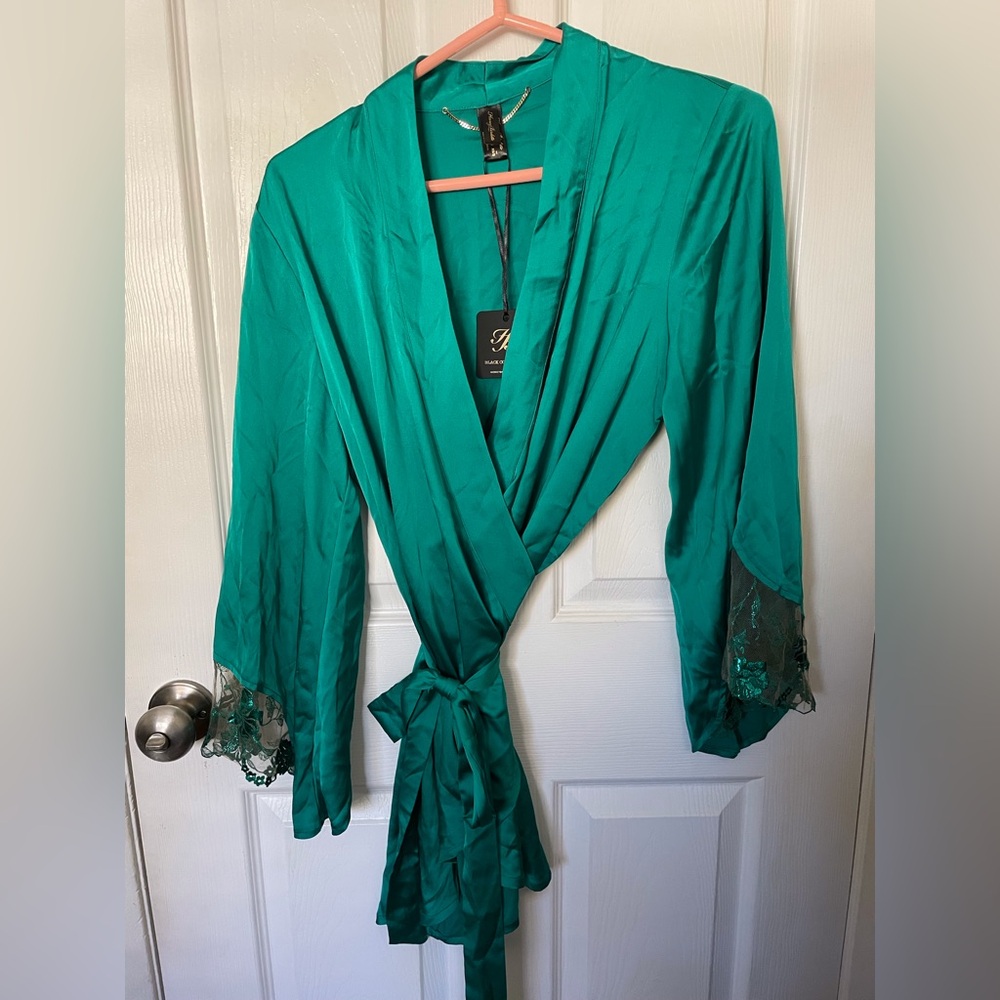 Honey Birdette XS/S Whitney Emerald robe